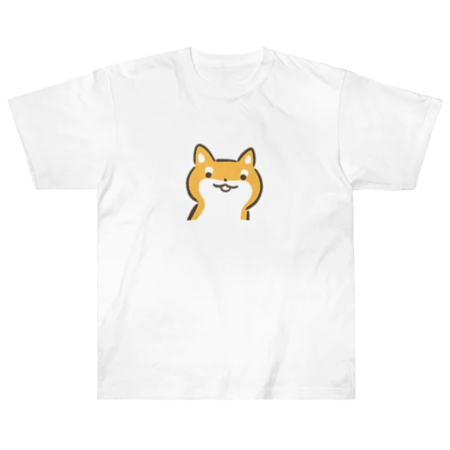 柴犬5 ヘビーウェイトTシャツ