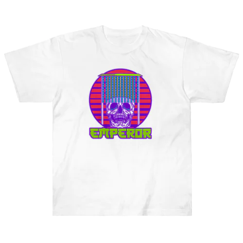 【前面】skeleton emperor Heavyweight T-Shirt
