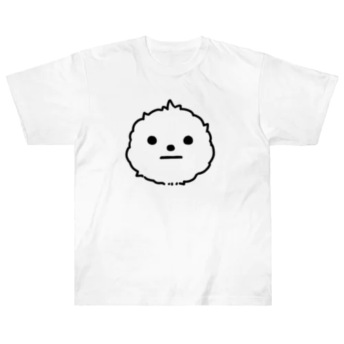 【BIG】真顔まめゆ (Tシャツ) ヘビーウェイトTシャツ