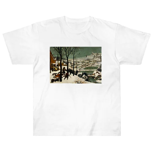 雪中の狩人 / The Hunters in the Snow Heavyweight T-Shirt