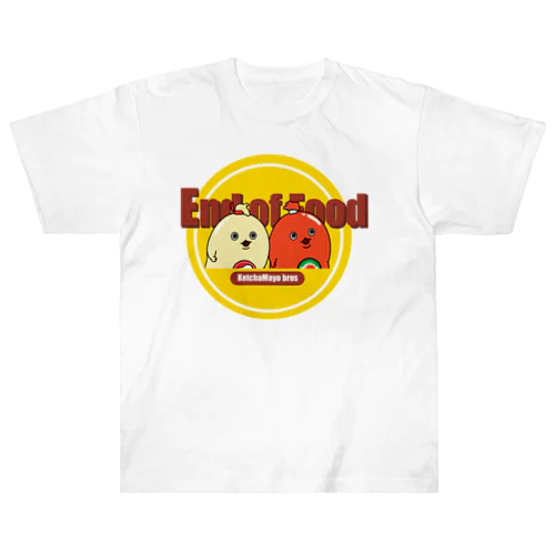 End of Food ケチャマヨ兄弟 Heavyweight T-Shirt