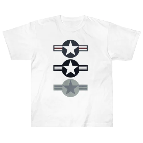 米軍航空機識別マーク ヘビーウェイトTシャツ