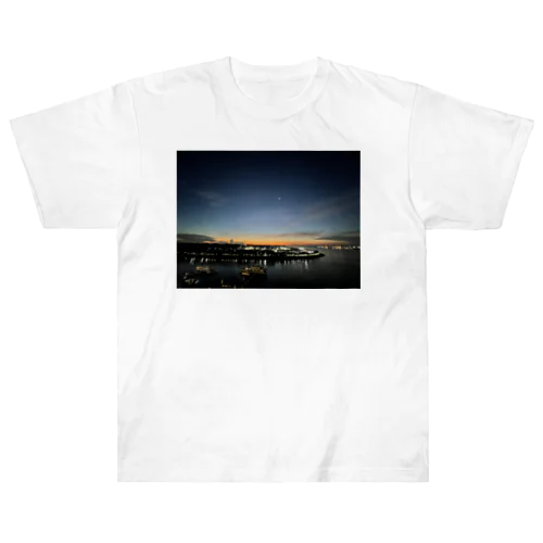 シンガポールの海 Heavyweight T-Shirt