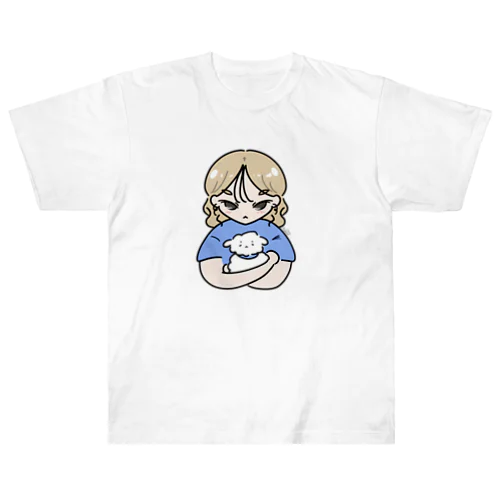 かいぬしちゃん Heavyweight T-Shirt