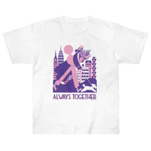 ALWAYS TOGETHER ヘビーウェイトTシャツ