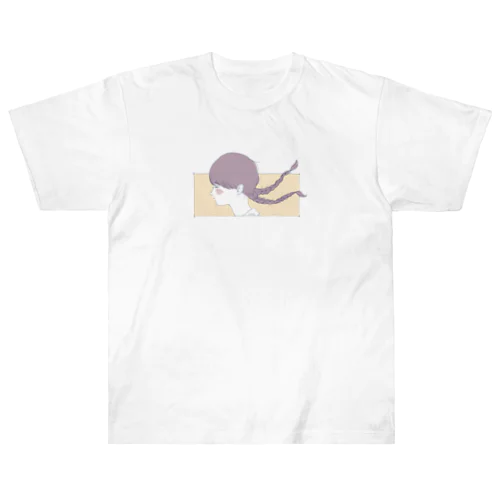 よこがおちゃん Heavyweight T-Shirt