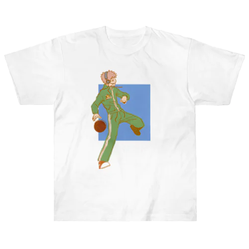 バスケ少年 ヘビーウェイトTシャツ