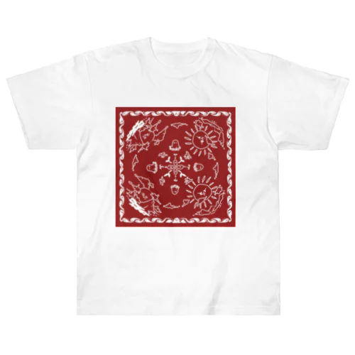 obake-bandana Heavyweight T-Shirt