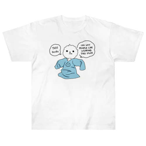 【BIG】「みんなこんなの着んの」セリフあり (Tシャツ) Heavyweight T-Shirt