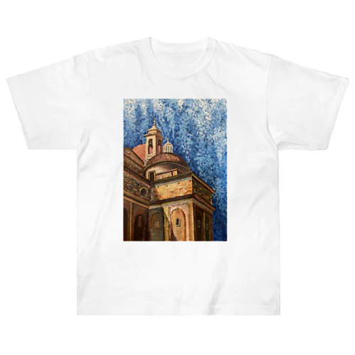 Basilica San Lorenzo  ヘビーウェイトTシャツ