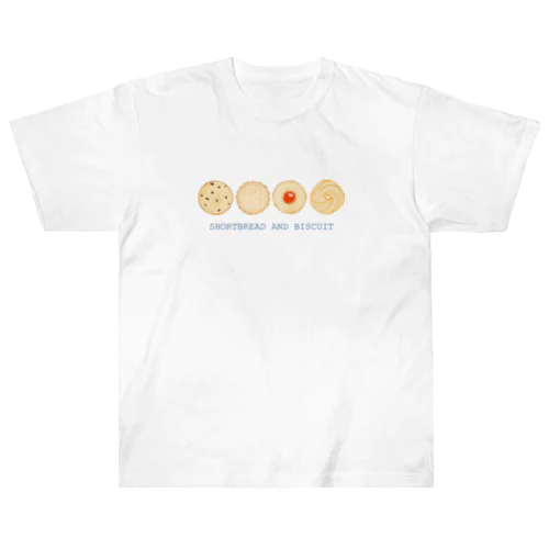 ショートブレッド　ビスケット　 Heavyweight T-Shirt