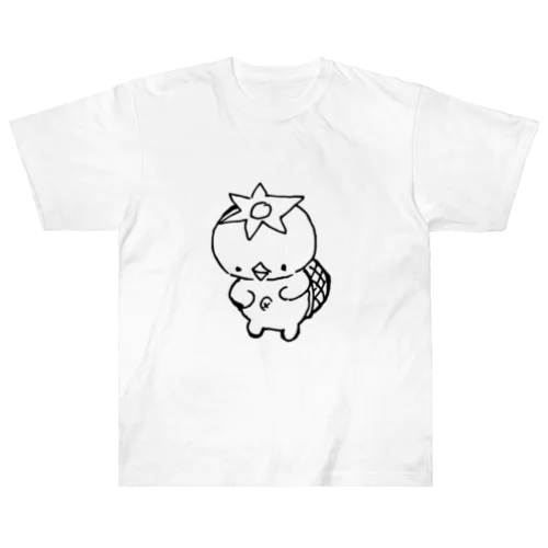 ヘソが気になるカッパ Heavyweight T-Shirt