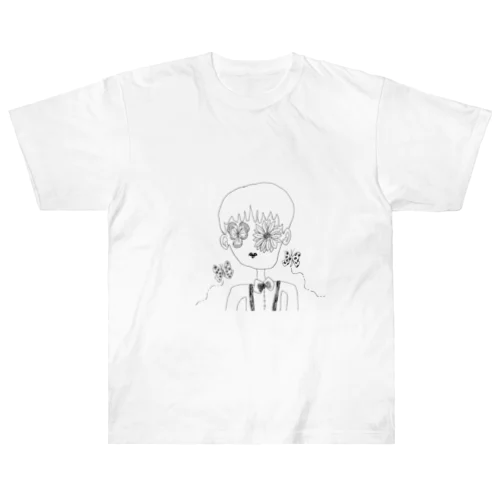 蝶よ花よ Heavyweight T-Shirt