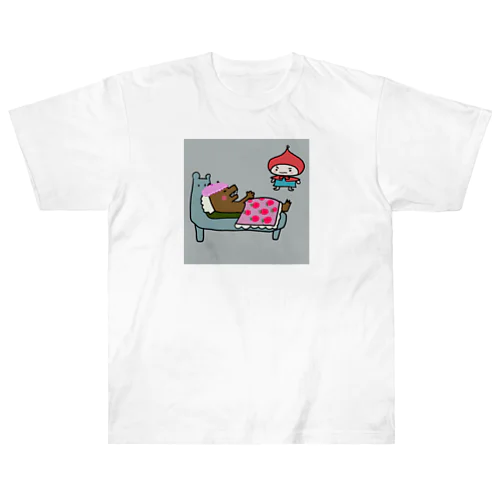 つよい赤ずきんちゃん ヘビーウェイトTシャツ