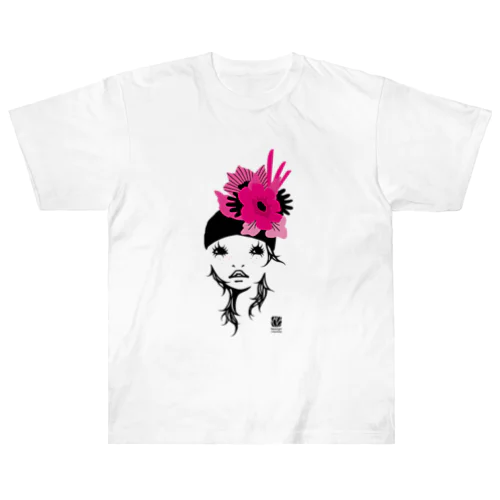 Flower girl ヘビーウェイトTシャツ