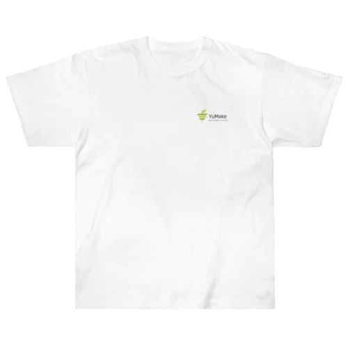 YuMake株式会社ロゴ Heavyweight T-Shirt