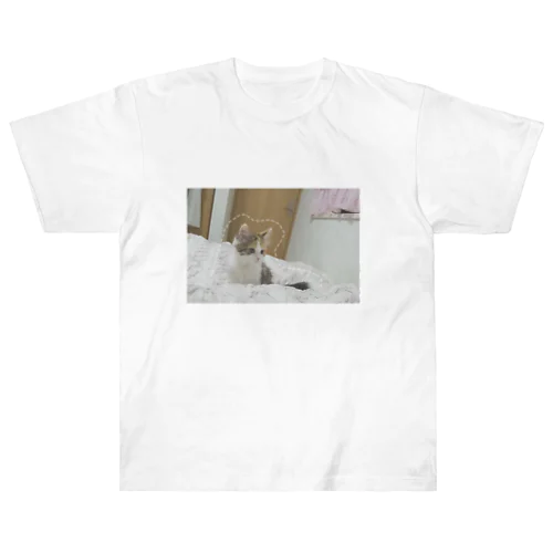 子猫なみこ Heavyweight T-Shirt