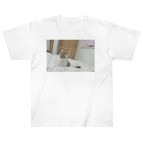 子猫なみこ 枠なし Heavyweight T-Shirt