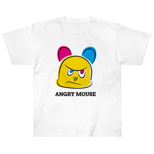 My Little Artists - Angry Mouse 3 ヘビーウェイトTシャツ