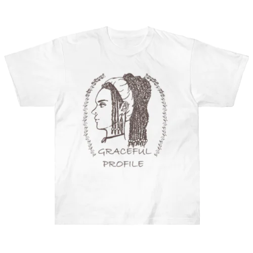 GRACEFUL　PROFILE Heavyweight T-Shirt