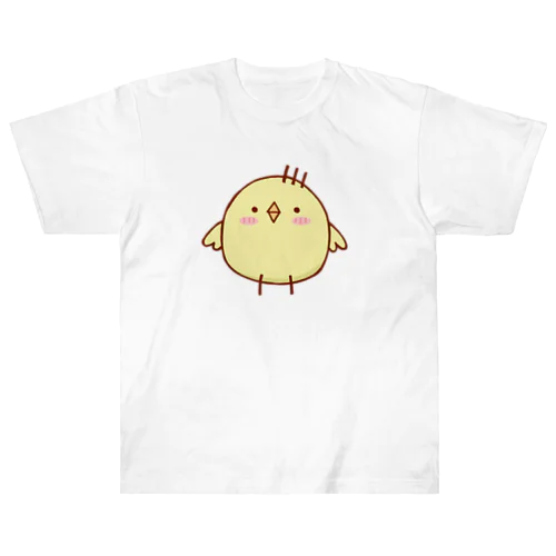 ゆるいひよこ ヘビーウェイトTシャツ