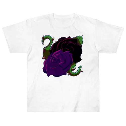 アセクシャルの薔薇薔薇 Heavyweight T-Shirt