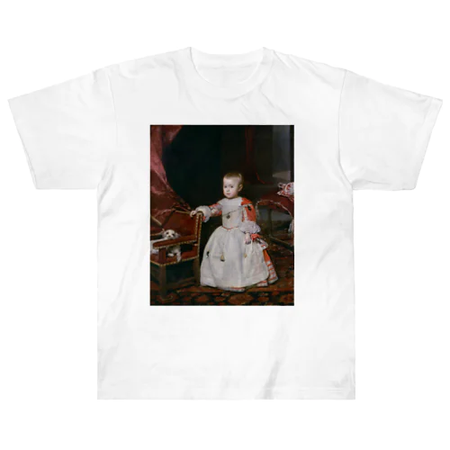 皇太子フェリペ・プロスぺロの肖像 / Portrait of Prince Philip Prospero Heavyweight T-Shirt