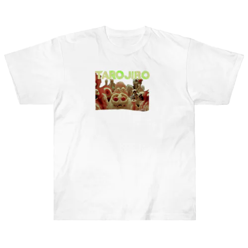 COLORFUL POPCORN MONSTERS by AI Heavyweight T-Shirt