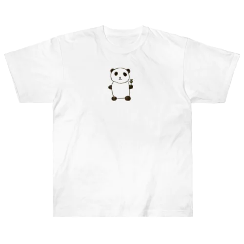 レッツアドベンチャーパンダ Heavyweight T-Shirt