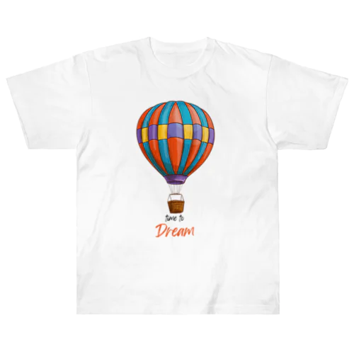 気球DREAM ヘビーウェイトTシャツ