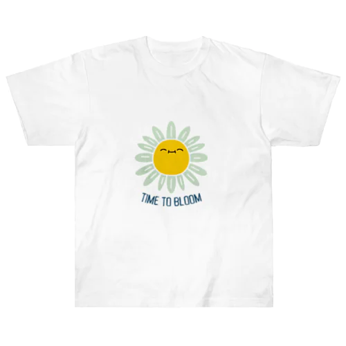 お花SMILE ヘビーウェイトTシャツ