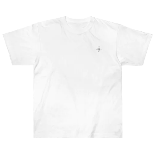 TRIANGLE FOX Black Heavyweight T-Shirt