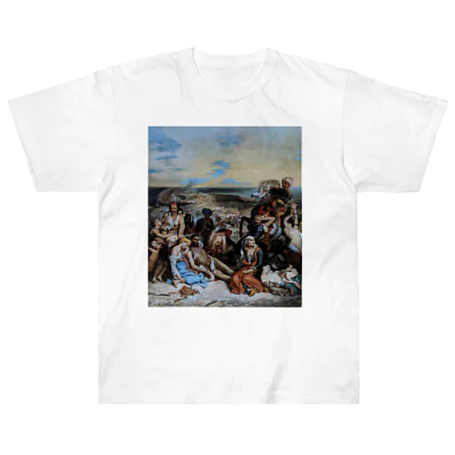 キオス島の虐殺 / The Massacre at Chios Heavyweight T-Shirt