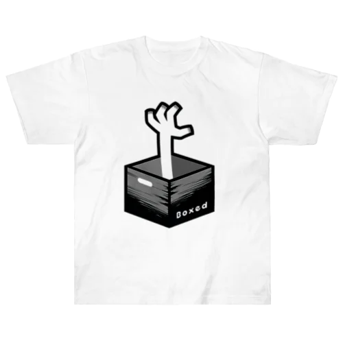 【Boxed * Horror】白Ver Heavyweight T-Shirt