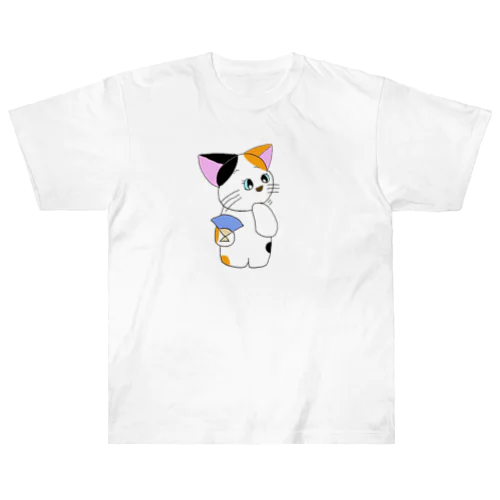 ハッピーキャット ヘビーウェイトTシャツ