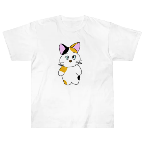 ハッピーキャット よろしく ヘビーウェイトTシャツ