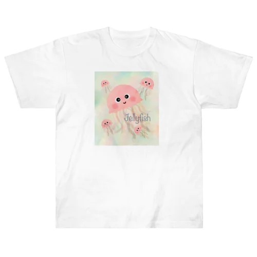 ふわふわクラゲちゃん ヘビーウェイトTシャツ