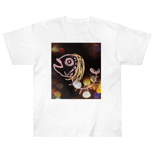 目出鯛子さん Heavyweight T-Shirt