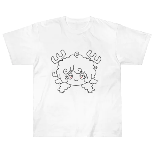 トナカイ(？) ヘビーウェイトTシャツ