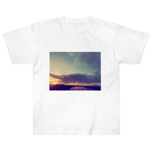 Sunset. ヘビーウェイトTシャツ