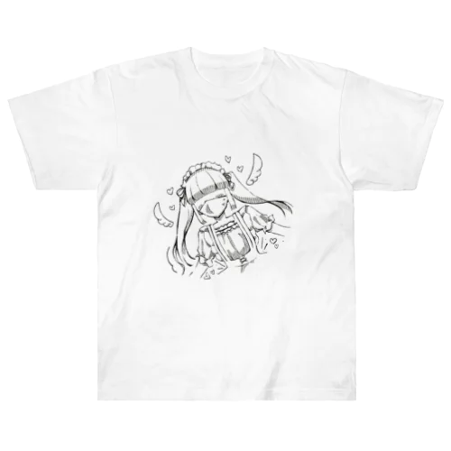 かわいいてんしめいどちゃん Heavyweight T-Shirt