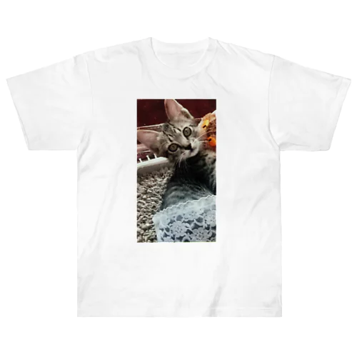 ねこいっぱい ヘビーウェイトTシャツ