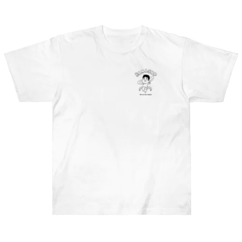 BANASUP WHITE onepoint ヘビーウェイトTシャツ