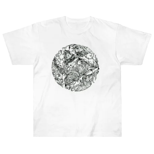 Tripled　ビジュアルイラスト ヘビーウェイトTシャツ