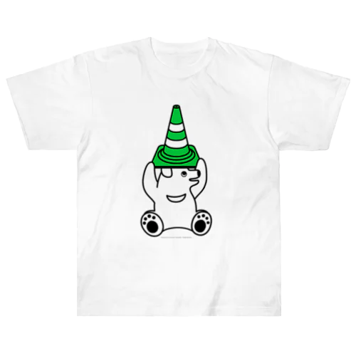 OFF™002_Bruno ヘビーウェイトTシャツ（ホワイト／背面あり） ヘビーウェイトTシャツ