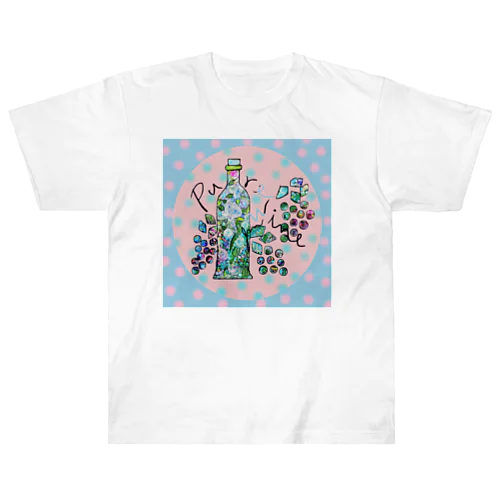 ワインのある暮らし Heavyweight T-Shirt