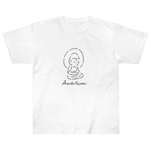 阿弥陀如来 Heavyweight T-Shirt