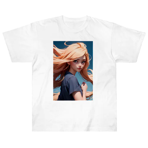 flowing hair ヘビーウェイトTシャツ