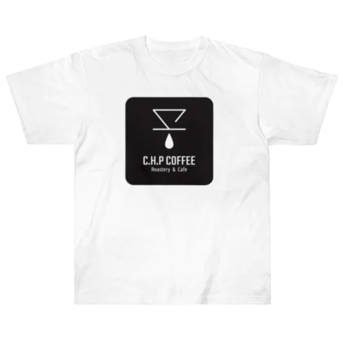 『C.H.P COFFEE』ロゴ_04 Heavyweight T-Shirt