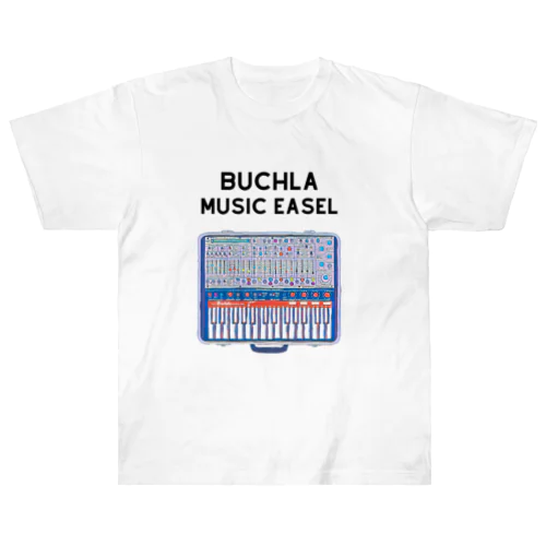 Buchla Music Easel Vintage Synthesizer ヘビーウェイトTシャツ